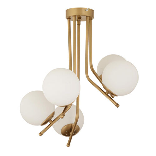 Apliqa Nida 5li Komple Eskitme Boyalı Modern Mutfak Yatak Odası Salon Avize