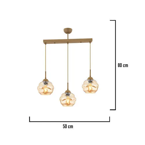 Apliqa Darko 3lü Sıralı Eskitme Modern Sarkıt Oturma Odası Salon Sarkıt Avize Apliqa Darko 3lü Sıralı Eskitme Modern Sarkıt Oturma Odası Salon Sarkıt Avize