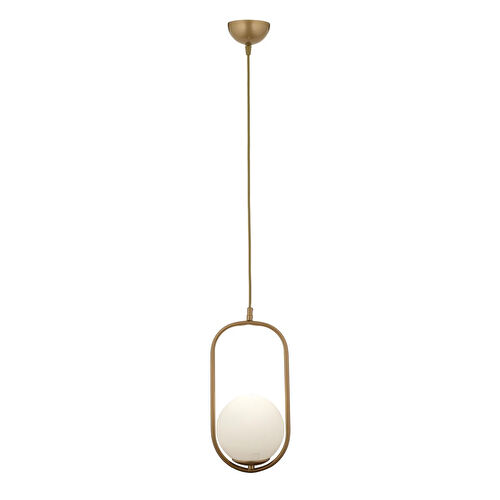 Apliqa Lorin Tekli Eskitme Sarkıt Beyaz Camlı Modern Sarkıt Mutfak Salon Sarkıt Avize