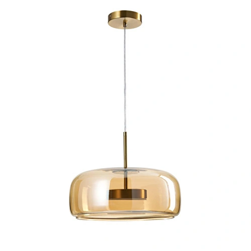 Apliqa Nantes 12 Watt 3000k Eskitme Bal Camlı Tekli Led Sarkıt Avize