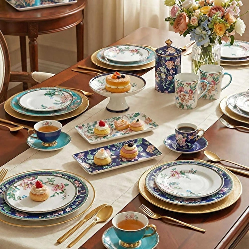 Lucky Art Elysia Bone Ayakli Sunum Kasesi 15cm