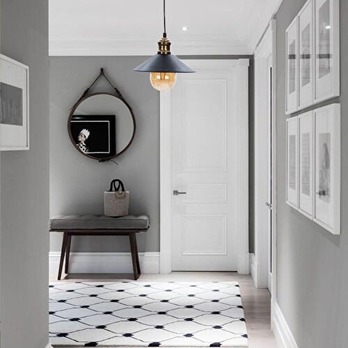 Apliqa Gönen Tekli Siyah Modern Retro Sarkıt Mutfak Retro Salon Avize