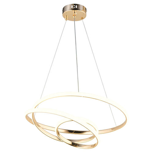 Apliqa Valter Gold 3 Renkli 75 Watt Kristal Ledli Modern Oturma Odası Salon Sarkıt Avize