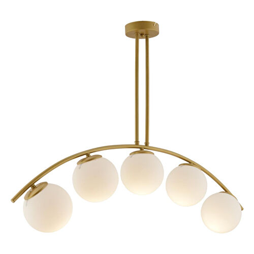 Apliqa Fralde 5 Li Gold Modern Mutfak Cafe Restoran Için Uygun Retro Salon Avize