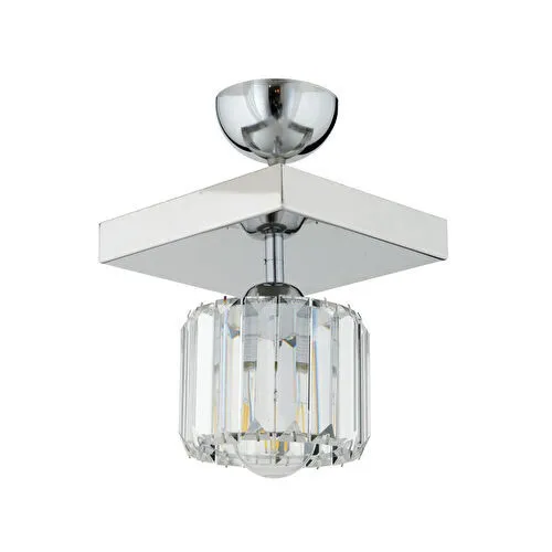 Apliqa Sabrina Krom Kaplama Plafonyer Kristalli Taşlı Modern Tasarım Kristal Salon Avize Apliqa Sabrina Krom Kaplama Plafonyer Kristalli Taşlı Modern Tasarım Kristal Salon Avize