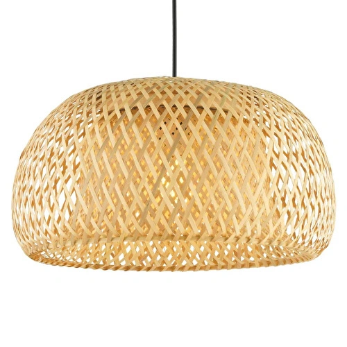 Apliqa Briella Tekli Rattan Modern Tasarım Oturma Odası Avize