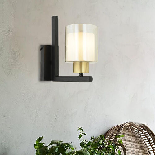 Apliqa Tisse Eskitme Siyah Duvar Lambası Yatak Odası-yatak Başı-salon İçin Aplik Apliqa Tisse Eskitme Siyah Duvar Lambası Yatak Odası-yatak Başı-salon İçin Aplik