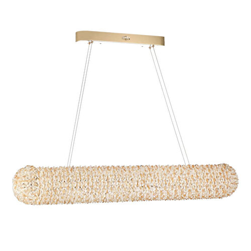 Apliqa Leman Sıralı Gold 40 Watt Kristal Taşlı Salon Sarkıt Avize Apliqa Leman Sıralı Gold 40 Watt Kristal Taşlı Salon Sarkıt Avize