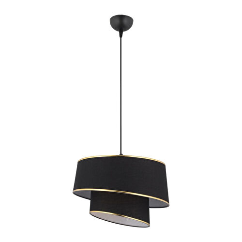 Apliqa Paoni 2 Katlı Siyah Gold Detaylı Modern Koridor,yatak Odası Salon Avize Apliqa Paoni 2 Katlı Siyah Gold Detaylı Modern Koridor,yatak Odası Salon Avize