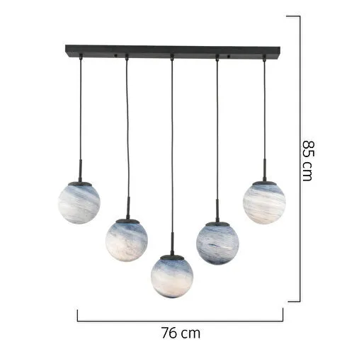 Apliqa Efser 5li̇ Sirali Avi̇ze Modern Oturma Odası Salon Sarkıt Avize