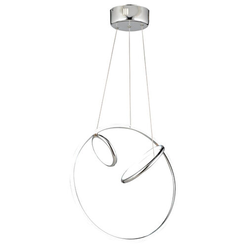 Apliqa Acosta Krom Sarkıt 44 Watt Sarkıt Ledli Ofis Avizeleri Modern Mutfak Banyo Led Salon Sarkıt Avize