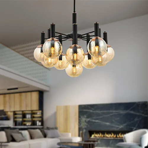 Apliqa Erna 11li Sarkıt Modern Genç Odası Yatak Odası Mutfak Salon Avize