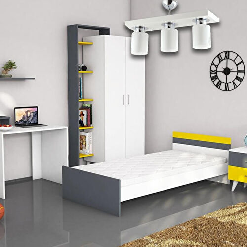 Apliqa Kiaria 3lü Modern Plafonyer Genç Odası Mutfakyatak Odası Avize