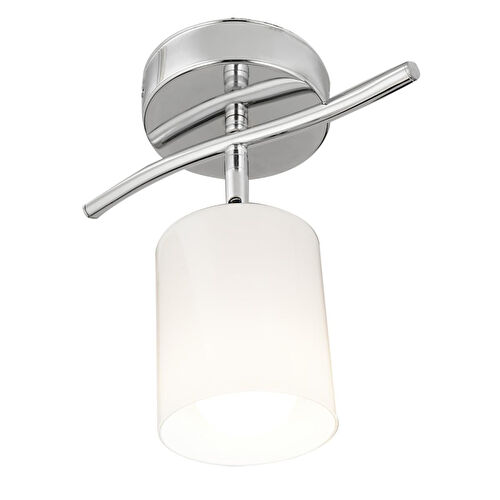 Apliqa Riley Tekli Krom Spot Bardak Camlı Modern Koridor Mutfak Salon Plafonyer Avize Apliqa Riley Tekli Krom Spot Bardak Camlı Modern Koridor Mutfak Salon Plafonyer Avize