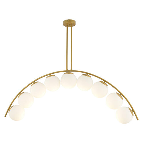 Apliqa Fralde 9 Lu Gold Modern Mutfak Cafe Restoran Için Uygun Retro Salon Avize