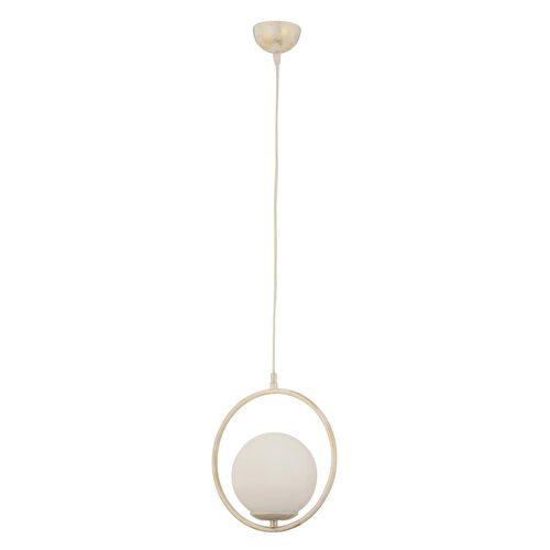 Apliqa Luis Tekli Beyaz Silme Sarkıt Beyaz Camlı Modern Sarkıt Mutfak Salon Sarkıt Avize