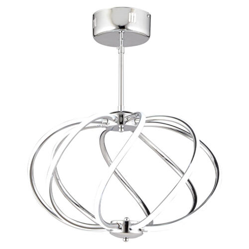 Apliqa Gestel Krom Sarkıt 88 Watt Sarkıt Ledli Modern Mutfak Banyo Led Salon Sarkıt Avize