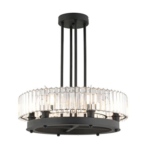 Apliqa Azalea 6lı Siyah Kristalli Taşlı Modern Tasarım Kristal Büyük Salon Avize Apliqa Azalea 6lı Siyah Kristalli Taşlı Modern Tasarım Kristal Büyük Salon Avize