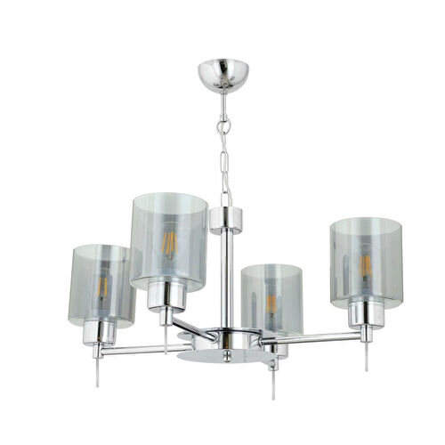 Apliqa Goldie 4 Lü Krom Kaplama Modern Yatak Odası Salon Avize Apliqa Goldie 4 Lü Krom Kaplama Modern Yatak Odası Salon Avize