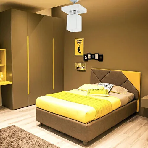 Apliqa Kare Tekli Modern Plafonyer Genç Odası Mutfakyatak Odası Avize