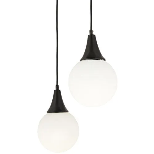 Apliqa Damla 2li Yuvarlak Siyah Beyaz Camlı Sarkıt Modern Genç Odası Mutfaksalon Avize Apliqa Damla 2li Yuvarlak Siyah Beyaz Camlı Sarkıt Modern Genç Odası Mutfaksalon Avize