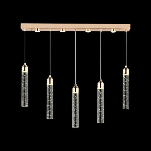 Apliqa Zaki 5 Li Sıralı Gold Kaplama 3 Renkli 72 Watt Ledli Modern Tasarım Oturma Odası,yemek Masa Üstüı,salon Sarkıt Led Avize Apliqa Zaki 5 Li Sıralı Gold Kaplama 3 Renkli 72 Watt Ledli Modern Tasarım Oturma Odası,yemek Masa Üstüı,salon Sarkıt Led Avize