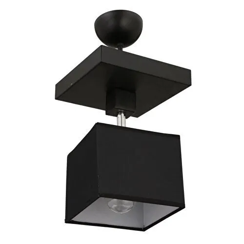 Apliqa Grande Siyah Tekli Modern Koridor Mutfak Salon Plafonyer Avize