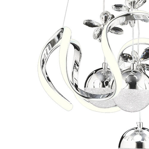 Apliqa Jonas Krom 3 Renkli 103 Watt Kristal Ledli Modern Oturma Odası Salon Sarkıt Avize Apliqa Jonas Krom 3 Renkli 103 Watt Kristal Ledli Modern Oturma Odası Salon Sarkıt Avize