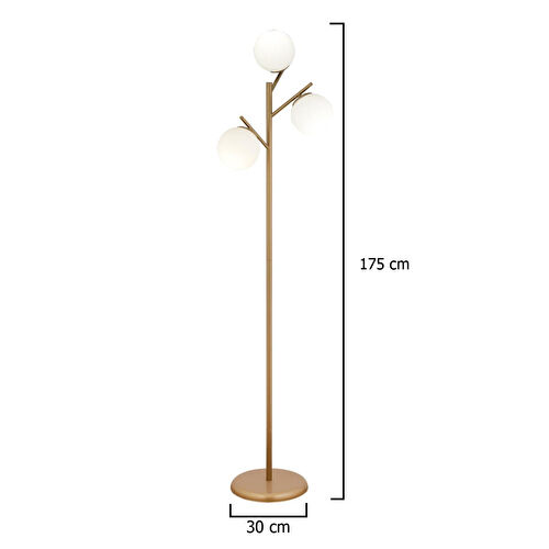 Apliqa Renji 3lü Eskitme Boyalı Beyaz Camlı Modern Tasarım Metal Lambader Apliqa Renji 3lü Eskitme Boyalı Beyaz Camlı Modern Tasarım Metal Lambader