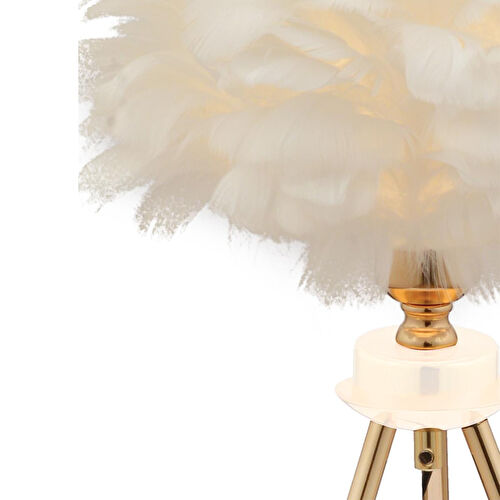 Apliqa Beli̇nay Gold Abajur Masa Lambası Modern Tasarım -yatak Odası-salon Abajur