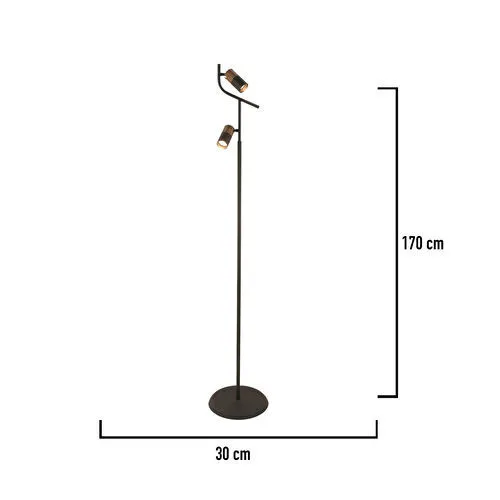 Apliqa Darin 2li Modern Spot Başlıklı Modern Oturma Odası Köşe Salon Lambader Apliqa Darin 2li Modern Spot Başlıklı Modern Oturma Odası Köşe Salon Lambader