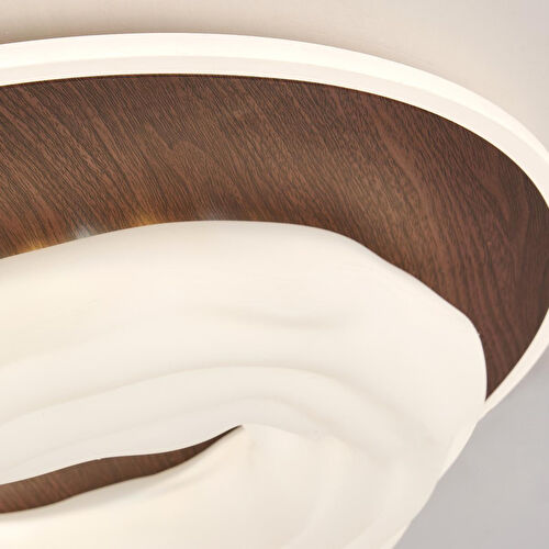 Apliqa Noirre Ahşap Detaylı Plafonyer Ledli Avize Apliqa Noirre Ahşap Detaylı Plafonyer Ledli Avize