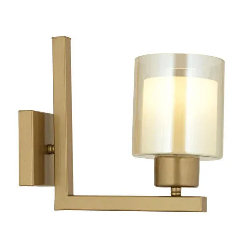 Apliqa Tisse Eskitme Boyalı Çift Camlı Duvar Lambası Yatak Odası-yatak Başı-banyo İçin Modern Aplik Apliqa Tisse Eskitme Boyalı Çift Camlı Duvar Lambası Yatak Odası-yatak Başı-banyo İçin Modern Aplik