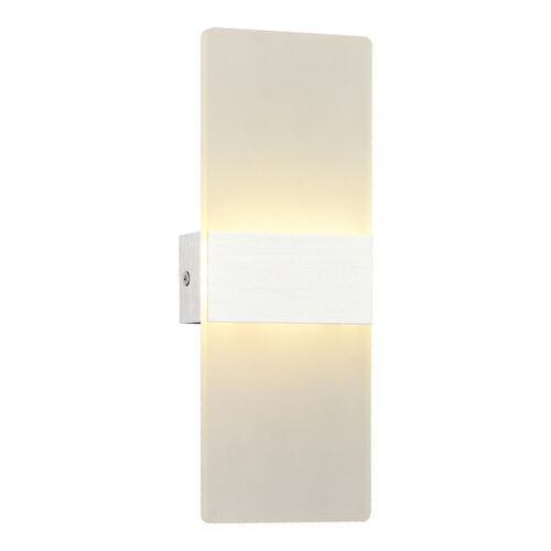 Apliqa Pearl 3 Renkli 8 Watt Buz Camlı Modern Salon Ledli Aplik