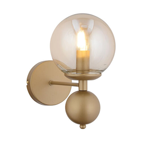 Apliqa Kuvars Tekli Eskitme Bal Camlı Modern Yatak Başı Salon Aplik