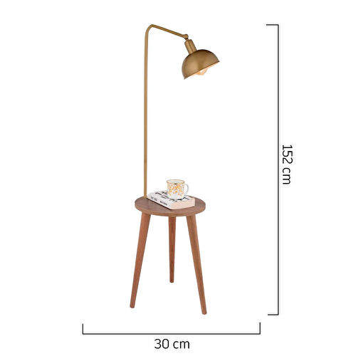 Apliqa Magic Eskitme Başlıklı Ahşap Sehpalı Modern Ayaklı Abajur Lamba ahşap lambader Apliqa Magic Eskitme Başlıklı Ahşap Sehpalı Modern Ayaklı Abajur Lamba ahşap lambader