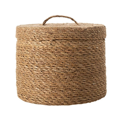 Mudo Home Simon Kapakli Düzenleyi̇ci̇ Naturel 26x26x21