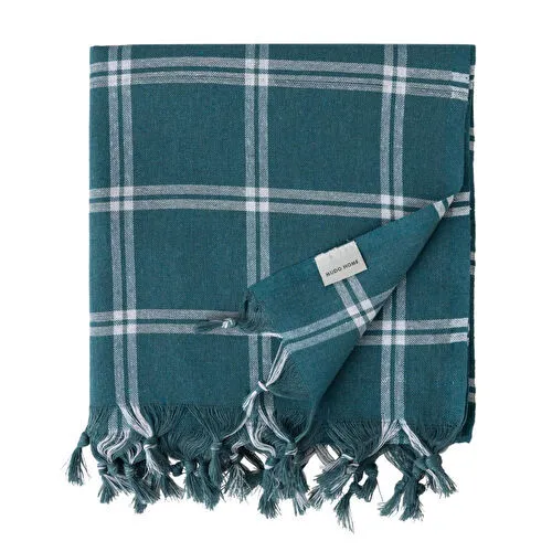 Mudo Home Emma Yeşi̇l Çok Amaçli Örtü 140x140