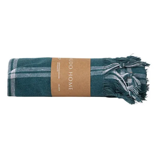 Mudo Home Emma Yeşi̇l Çok Amaçli Örtü 140x140