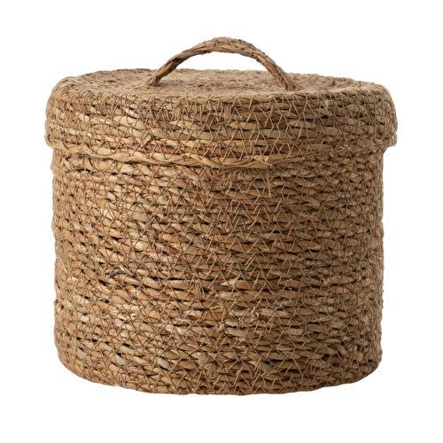 Mudo Home Simon Kapakli Düzenleyi̇ci̇ Naturel 17x17x15