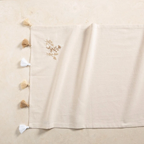 Mudo Home Bessy Nakişli Runner Ekru 50x130