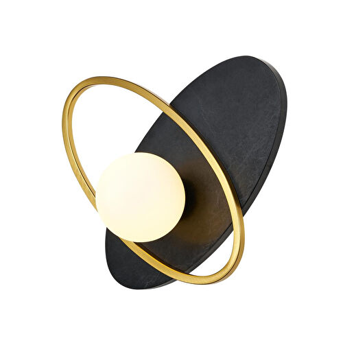 Apliqa Lumora Mermer Desenli Siyah Modern Salon Aplik Apliqa Lumora Mermer Desenli Siyah Modern Salon Aplik