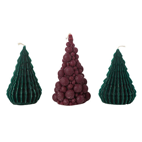 Mudo Home Joy 3'lü Kutulu Mum Seti̇