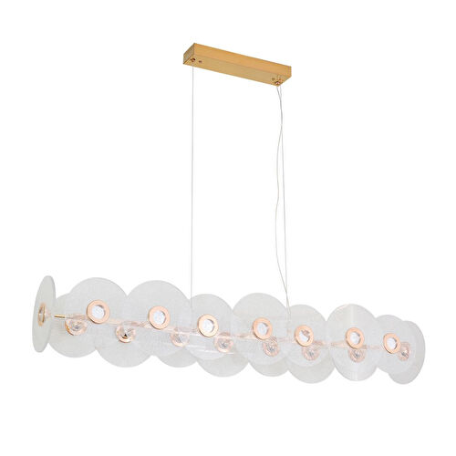 Apliqa Vetro 18'li Sıralı Led Salon Avize