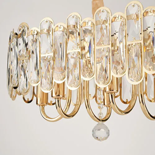 Apliqa Tortes 80'lik Gold Kristal Taşlı Avize Apliqa Tortes 80'lik Gold Kristal Taşlı Avize