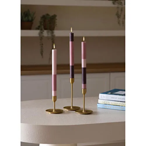 The Mia Dekoratif Mum 3lü Rose 30 Cm