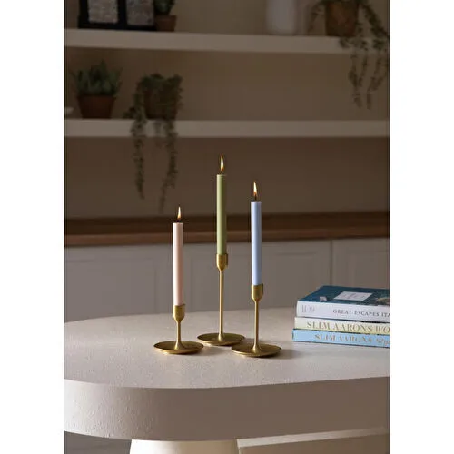 The Mia Şamdan Mumu Bej 20 Cm