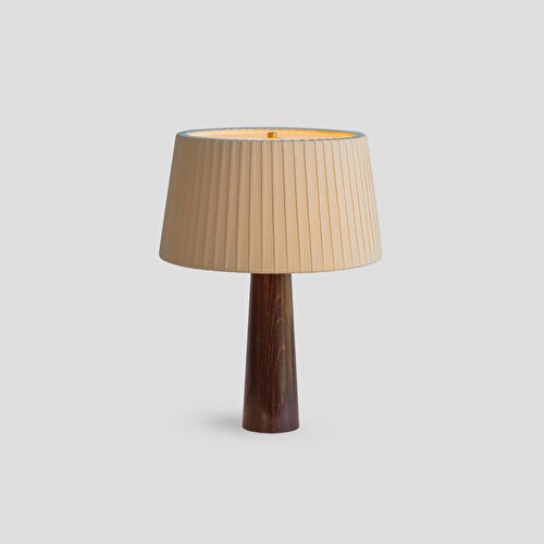 Soli Workshop Esenta Small Ahşap Masa Lambası - Ceviz