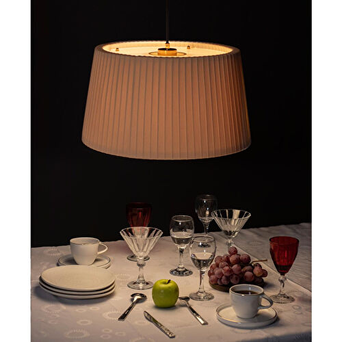 Soli Workshop Esenta Medium Kumaş Sarkıt Aydınlatma