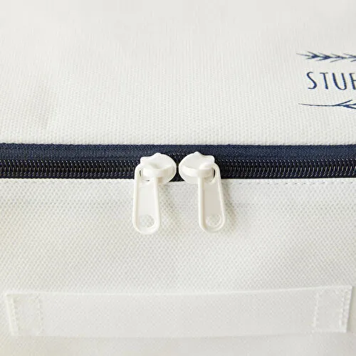 Ocean Home Textile 4'lü Lacivert Fermuarlı Beyaz Renk Stuff & Things Hurç Set 30 X 22 X 18 + 52 X 28 X 21 Cm Ocean Home Textile 4'lü Lacivert Fermuarlı Beyaz Renk Stuff & Things Hurç Set 30 X 22 X 18 + 52 X 28 X 21 Cm